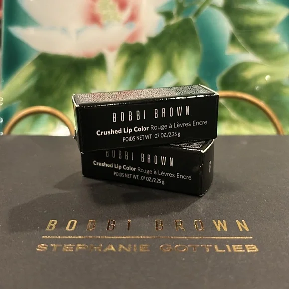 NIB 2 Mini Babe Bobbi Brown Crushed Lipsticks - Picture 3 of 6